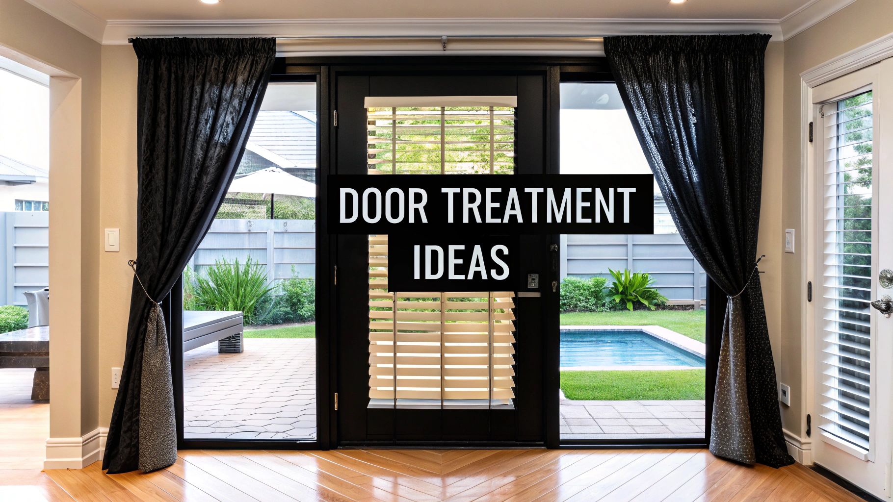 Best Window Treatment Ideas for Doors in Delmarva Homes