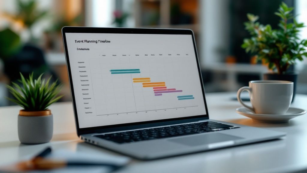Event Planning Timeline Template for a Flawless Palm Springs Getaway