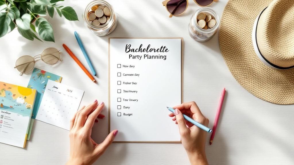 Bachelorette Party Planning Checklist | A Stylish Guide to an Unforgettable Trip