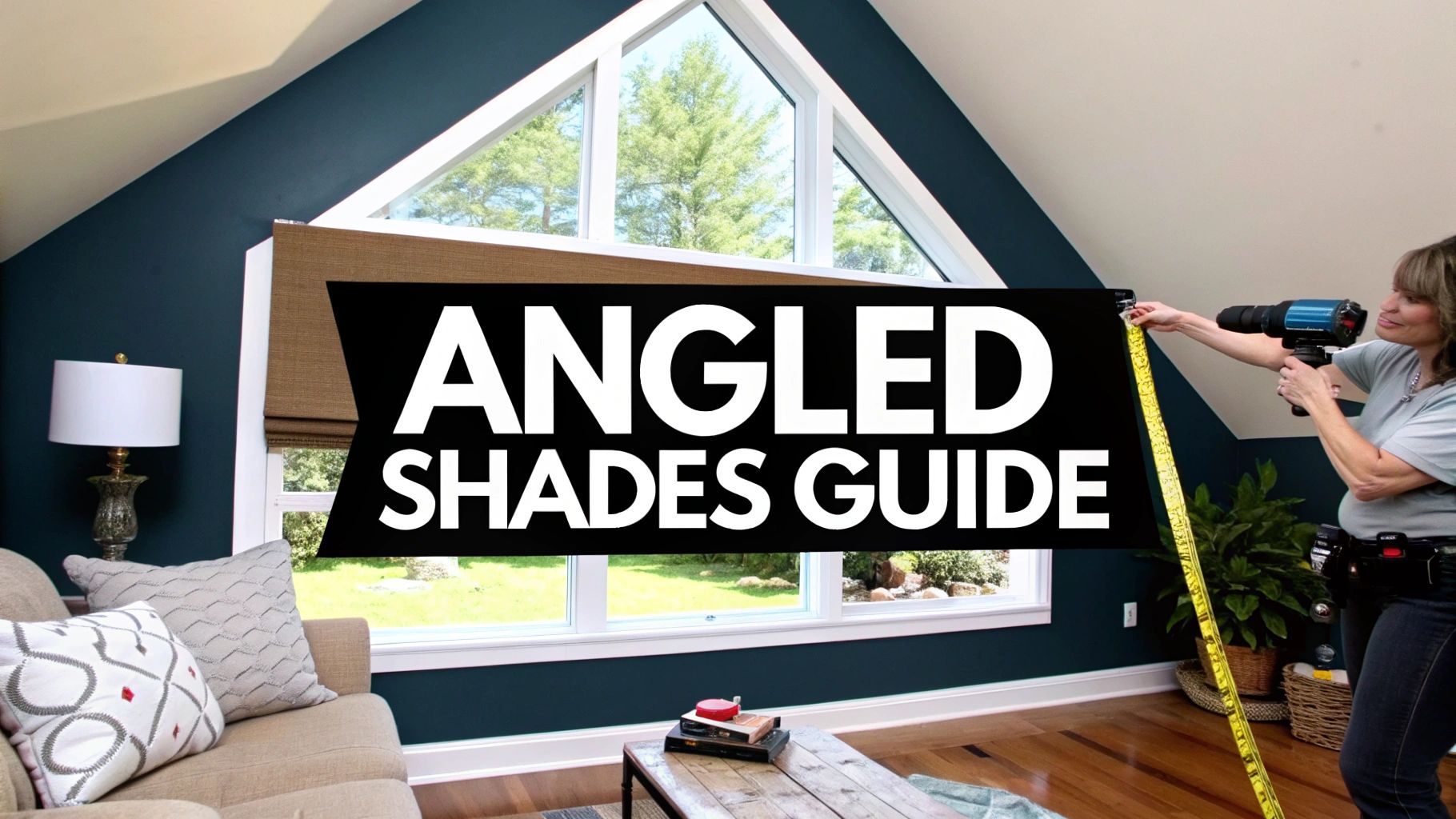Shades for Angled Windows: Expert Installation Guide