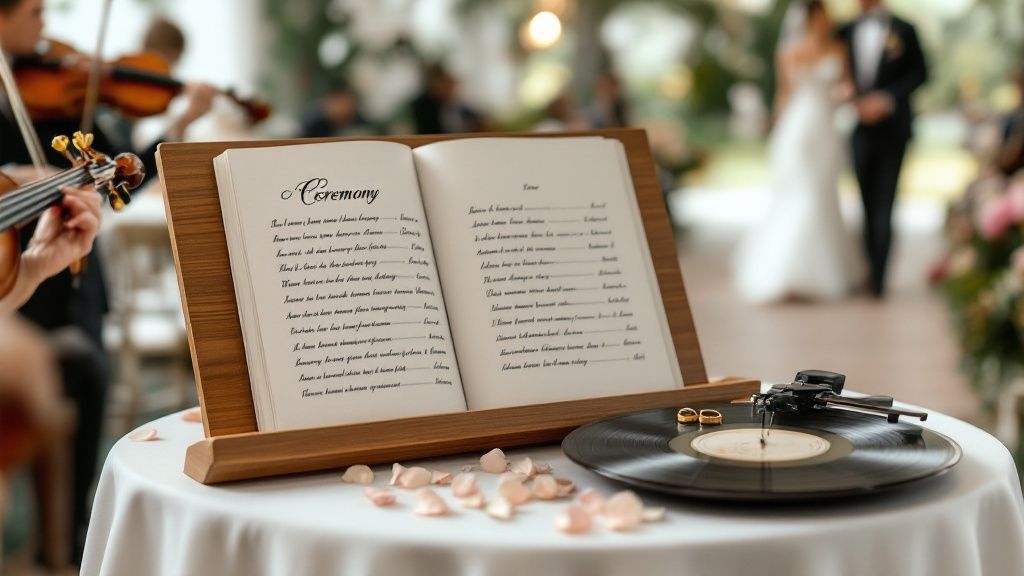 Your Ultimate Wedding Music Ceremony List for 2025