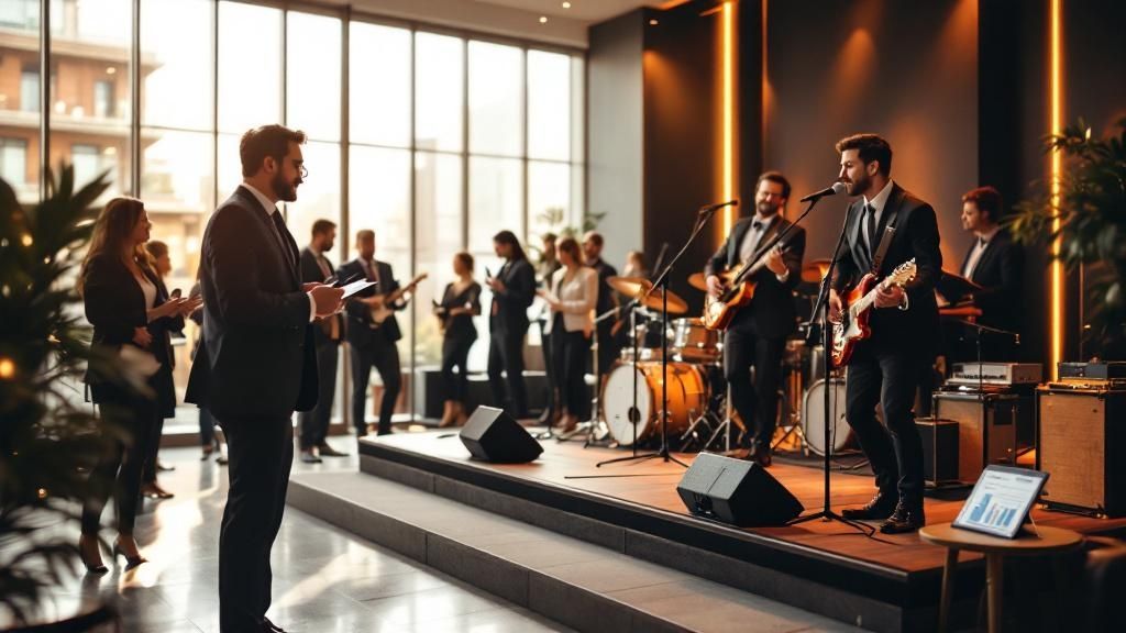 Hire the Best Band for Corporate Events That Impress