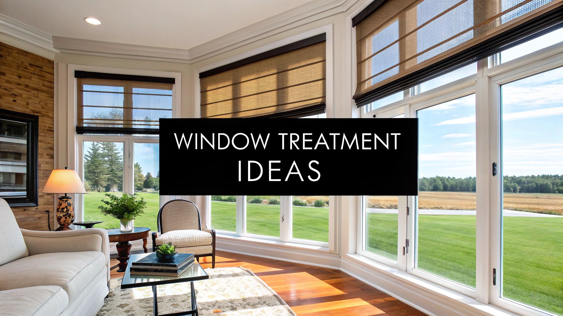 10 Custom Window Treatment Ideas for Large Windows in Delmarva Homes