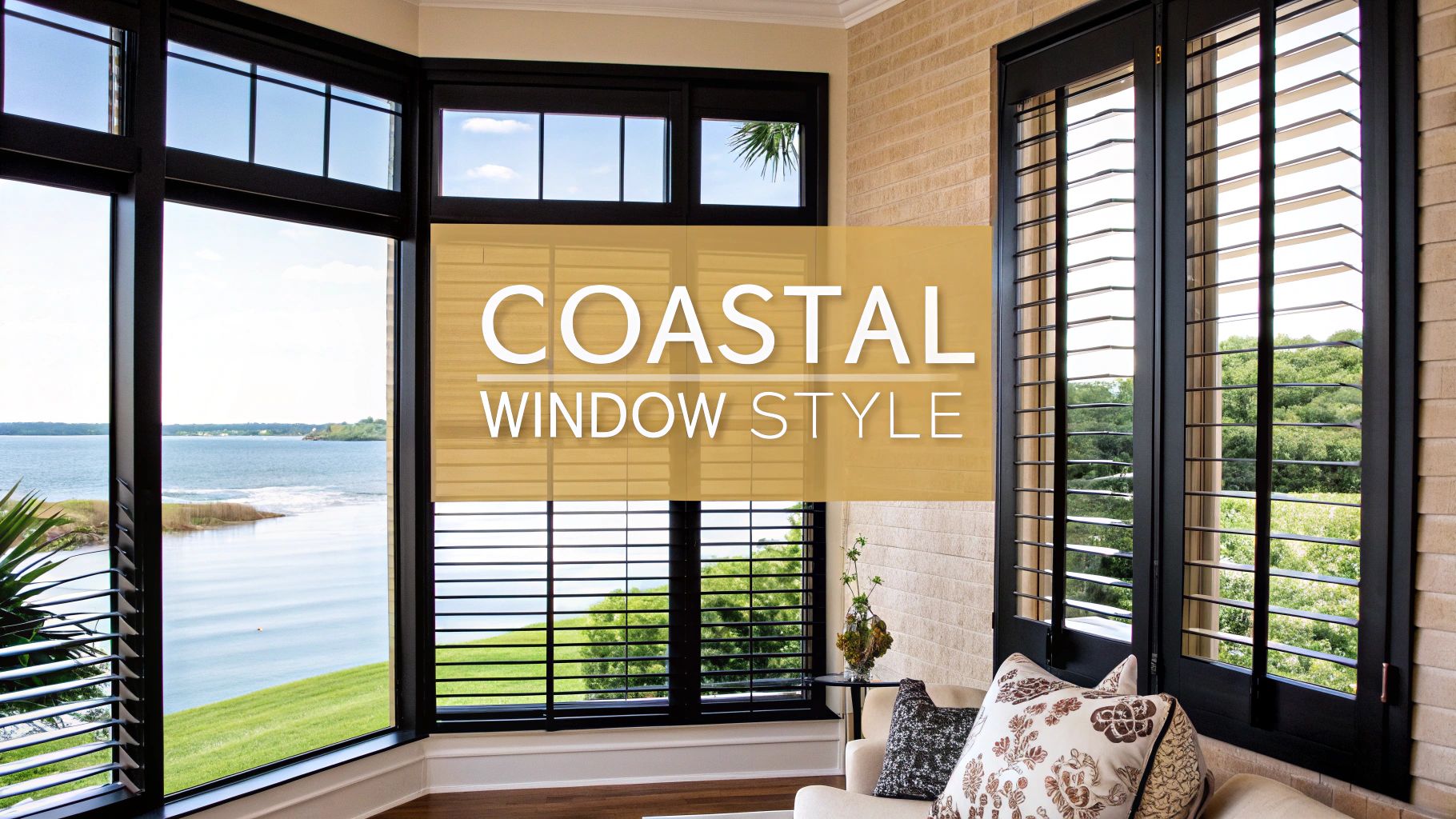 Custom Window Treatments for Kent Island Homes: Blinds, Shades & Shutters