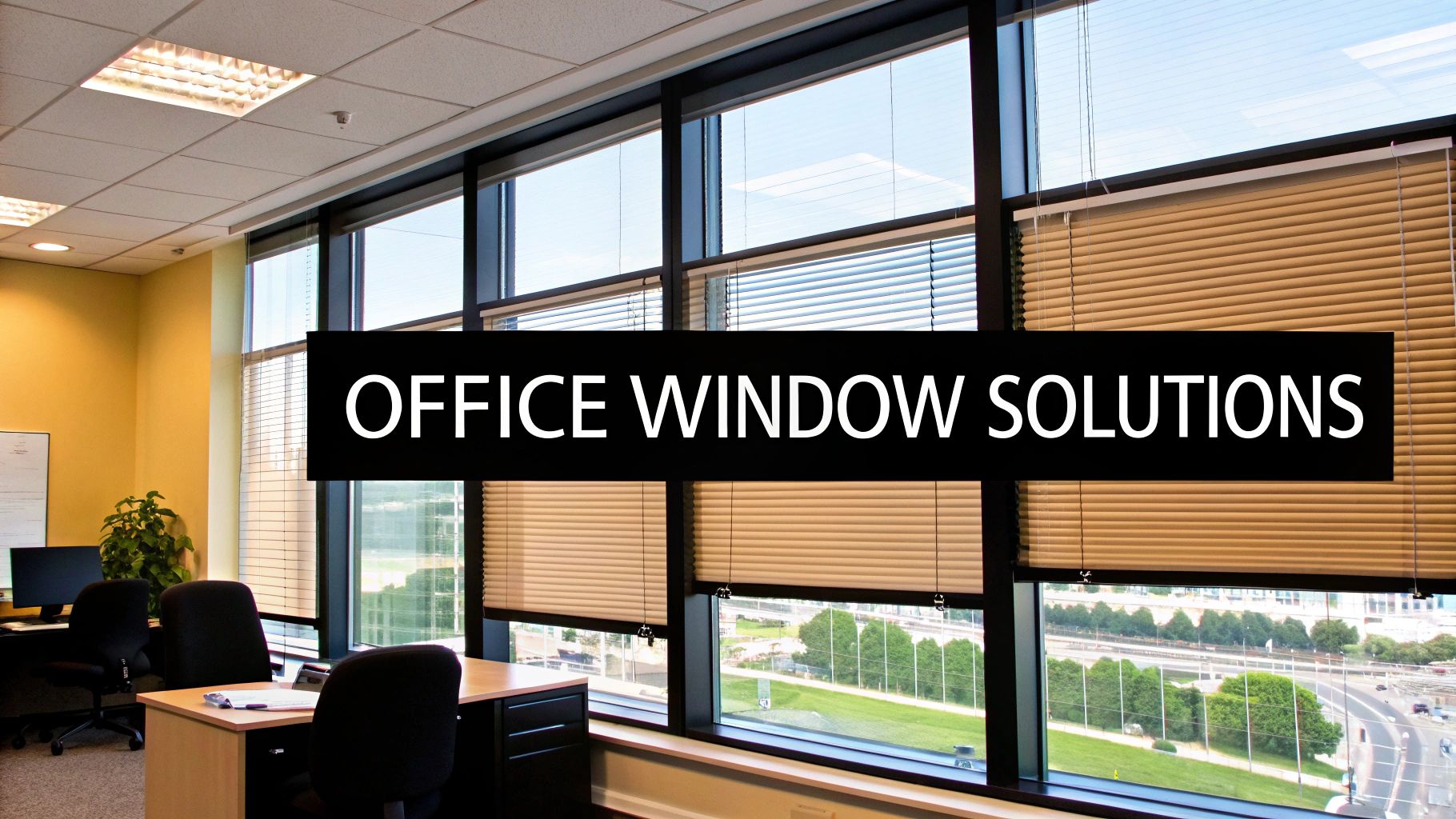 Best Window Treatments for Office Spaces in Delmarva