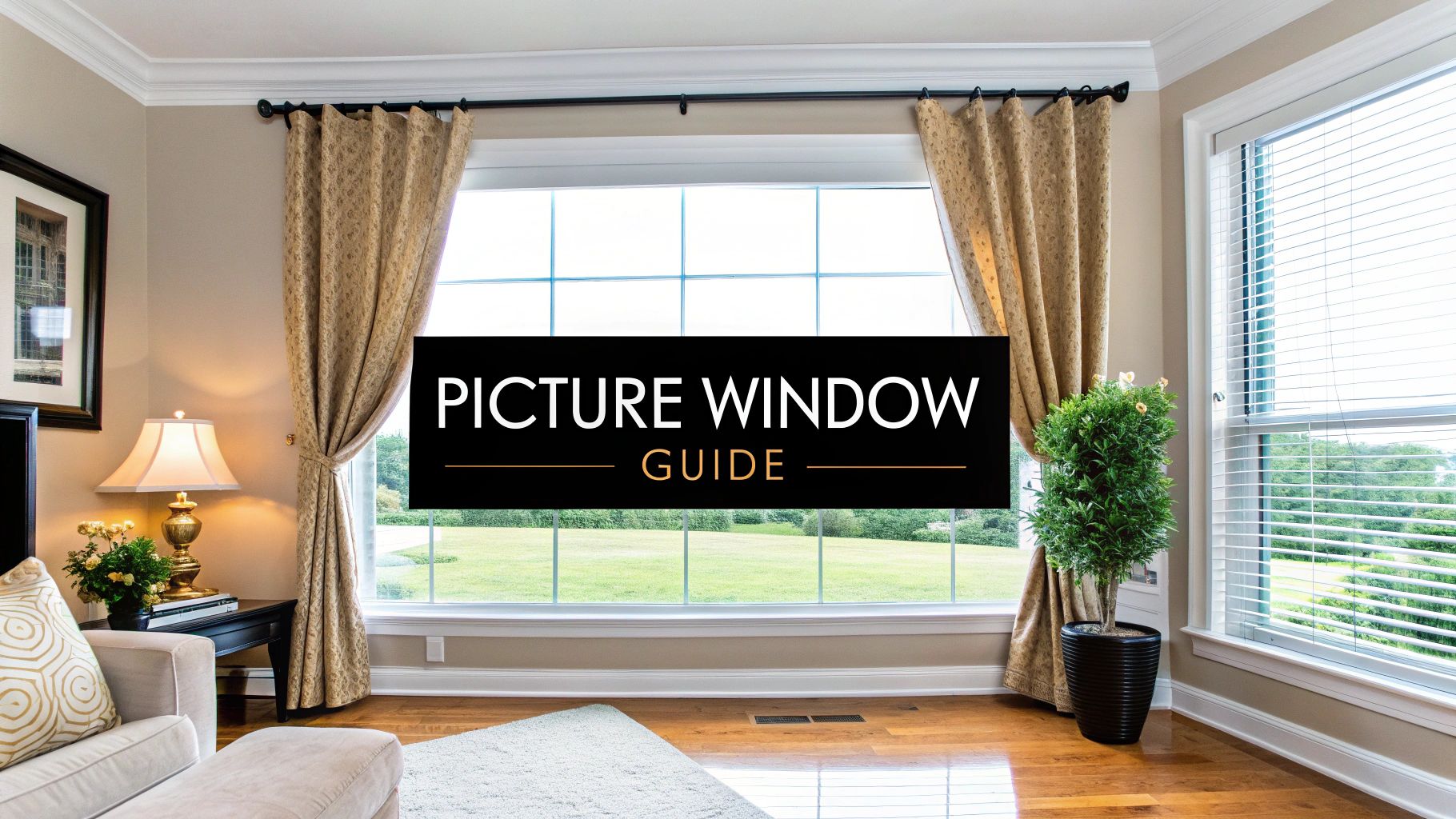 Best Window Treatments for Picture Windows in Delmarva Homes