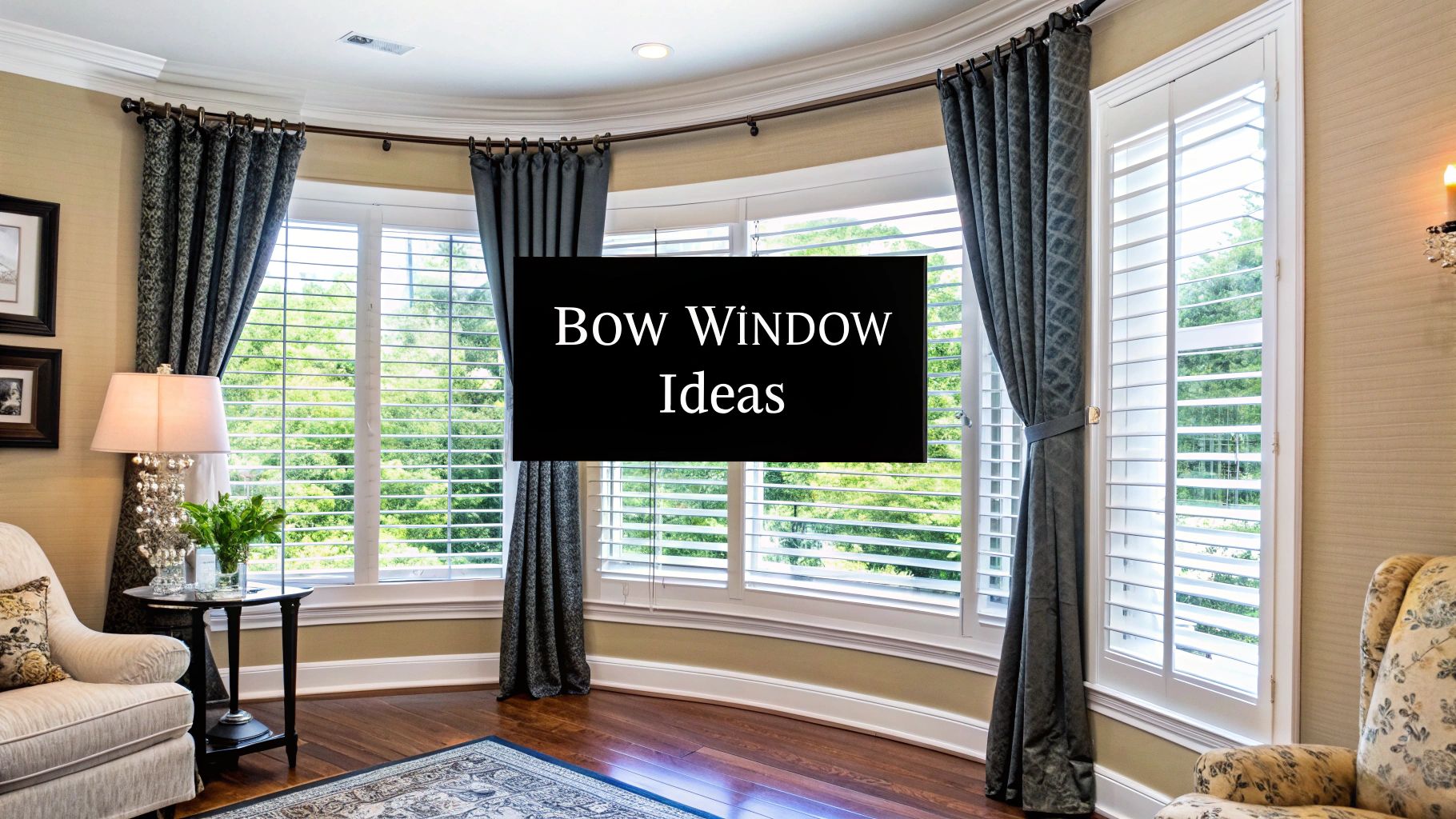 Top Bow Window Treatment Ideas for Delmarva Peninsula Homes