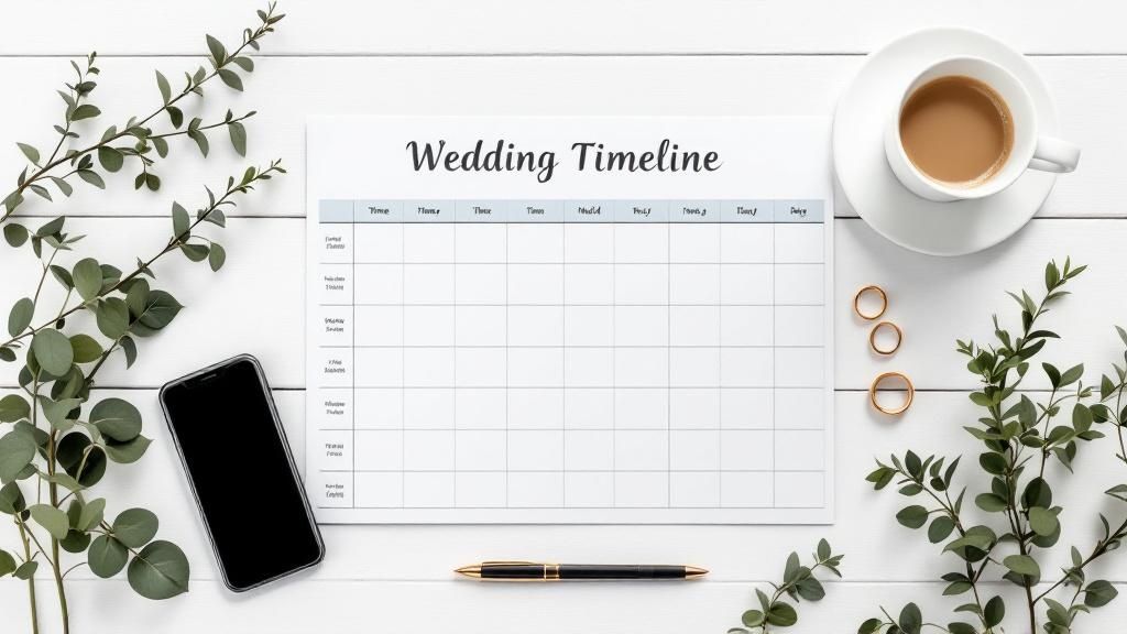 12 Best Wedding Timeline Template Resources for 2025