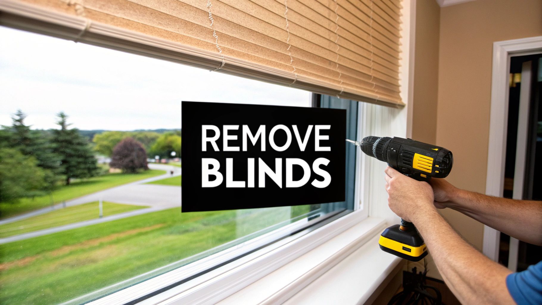 A Homeowner's Guide: How to Remove Hunter Douglas Blinds in Delmarva