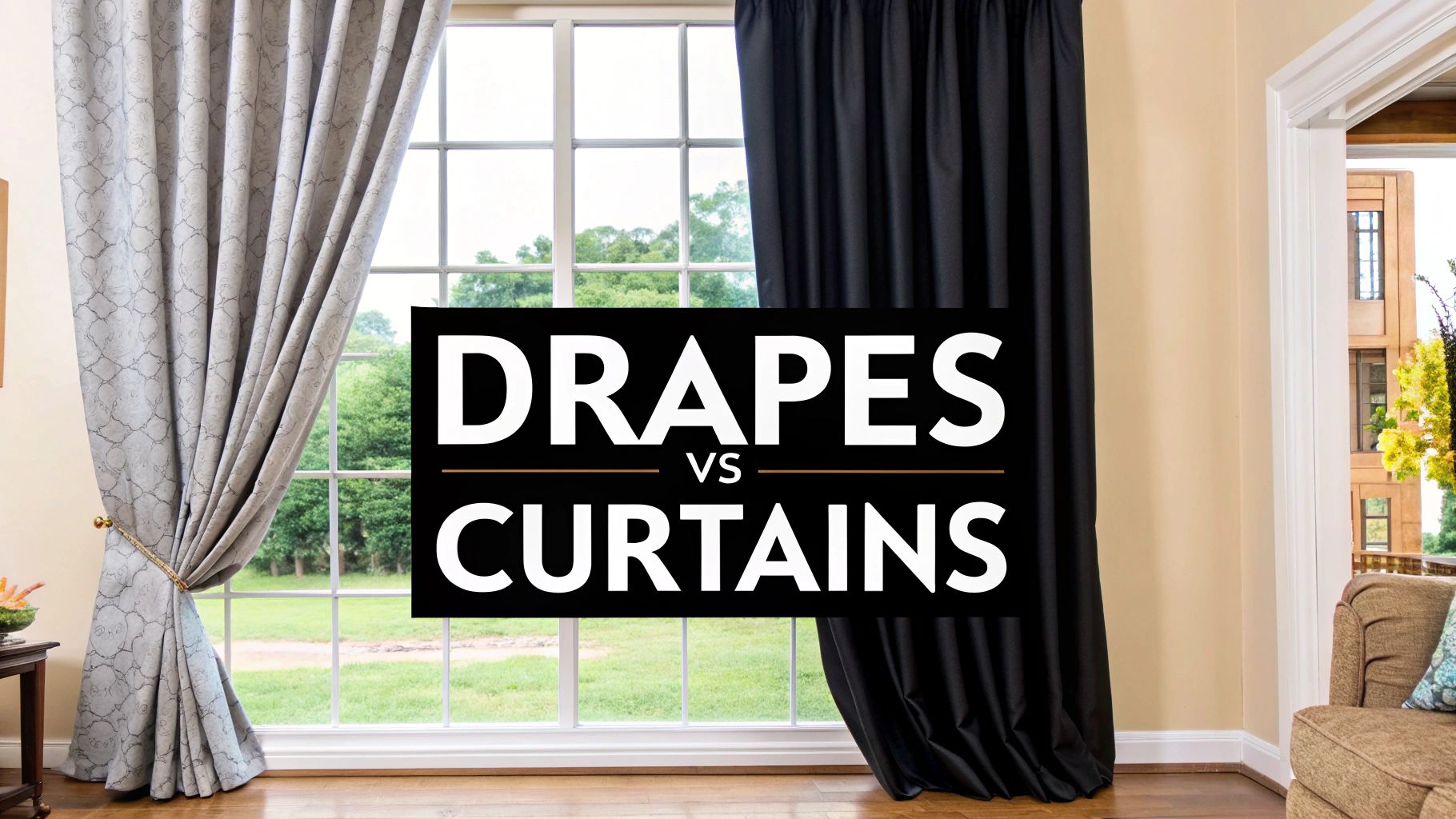 Drapes vs. Curtains: A Delmarva Homeowner's Guide to Choosing Right