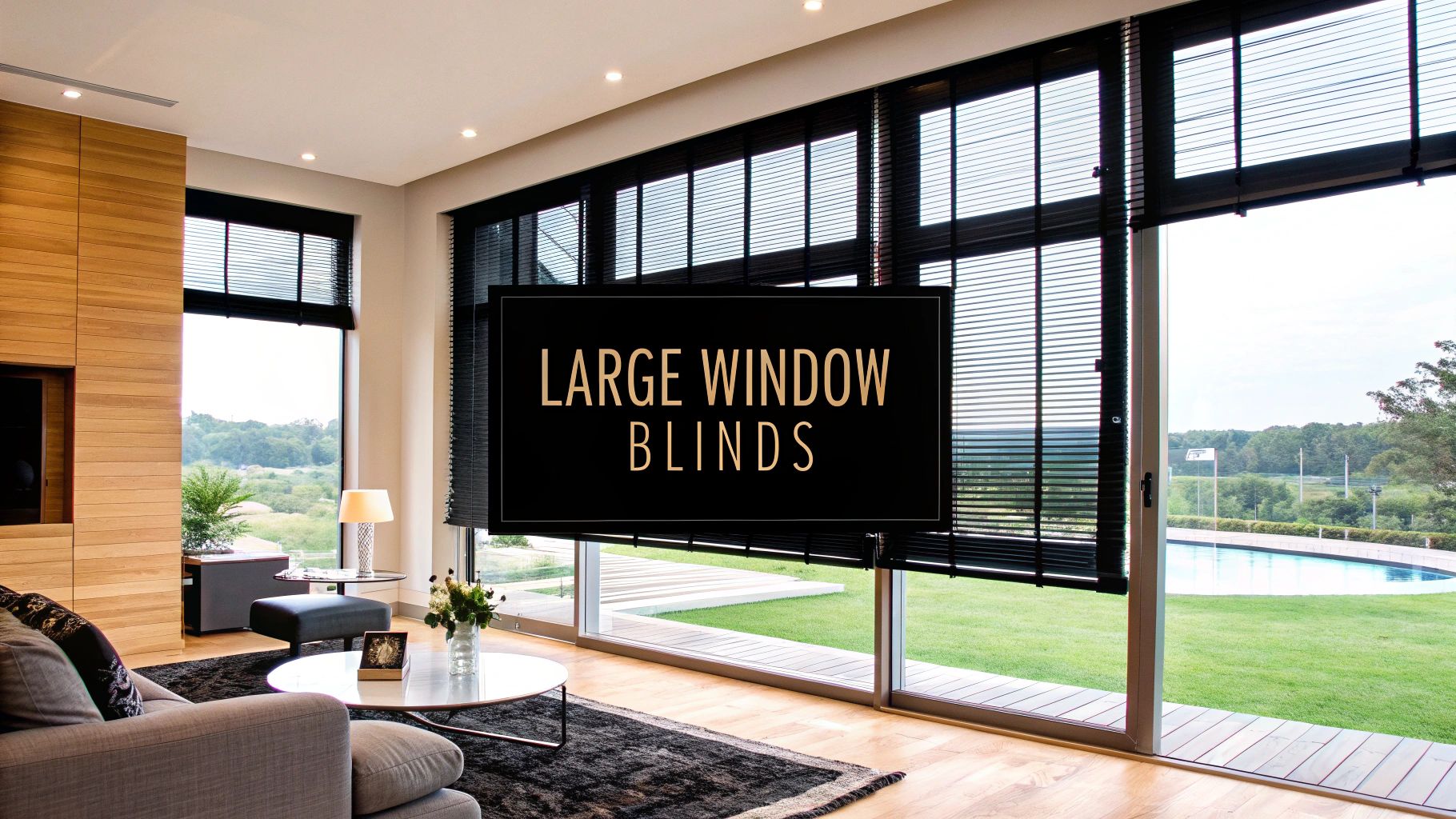 Top Blinds Ideas for Large Windows on the Delmarva Peninsula