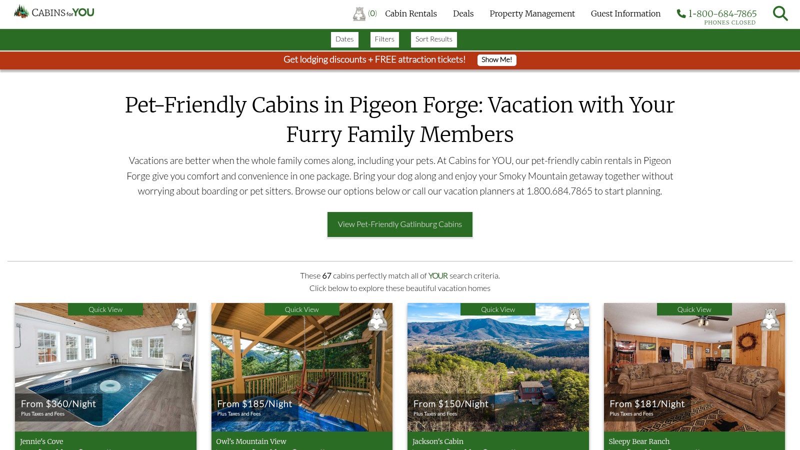 Cabins For You
