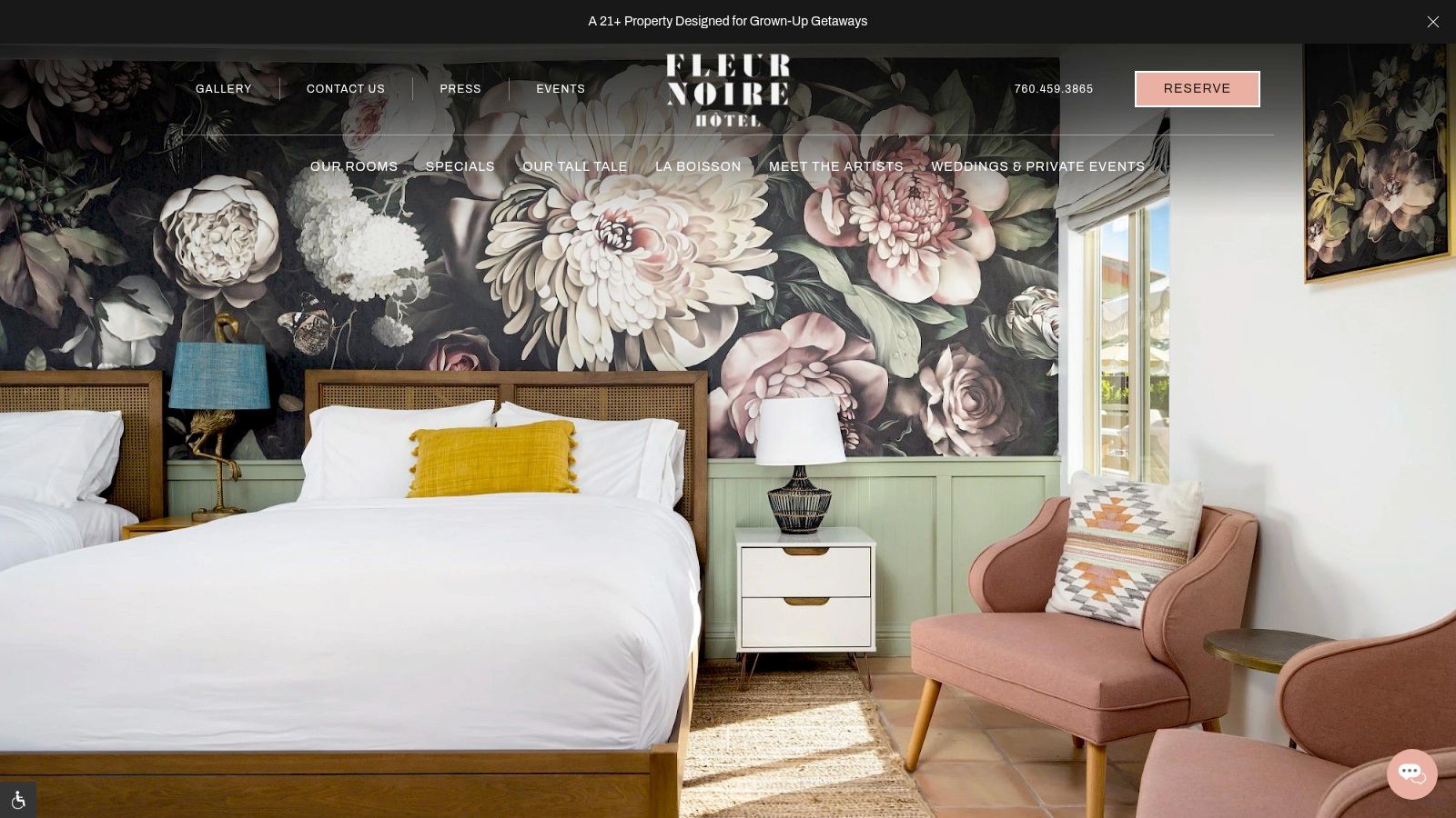 La Boisson at Fleur Noire Hôtel