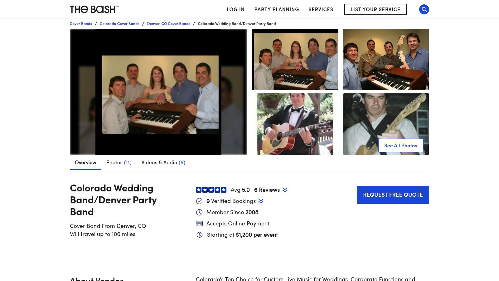 The Bash (formerly GigMasters)