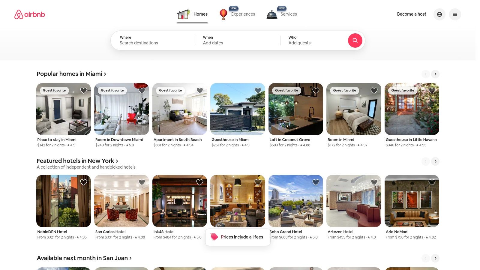 Airbnb – Palm Springs homes with private pools