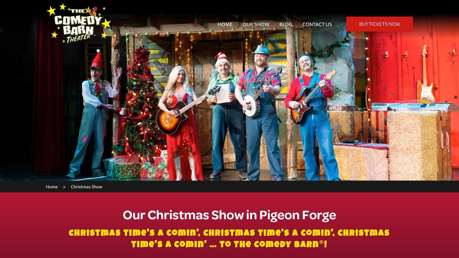 The Comedy Barn Theater &ndash; Christmas Show (official)