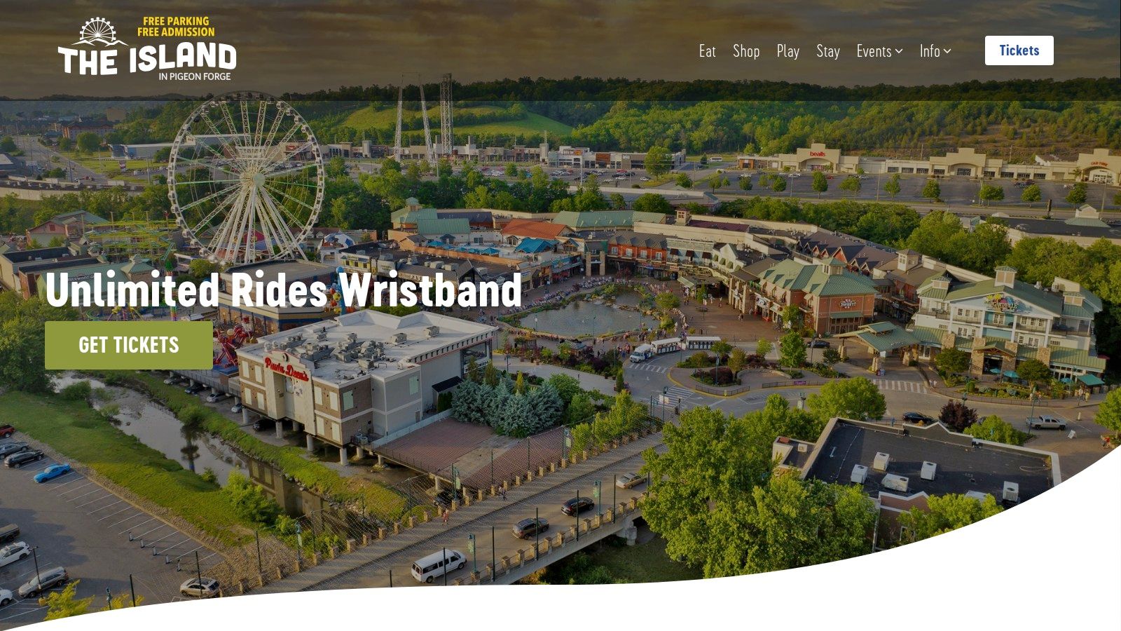 The Island in Pigeon Forge (official)