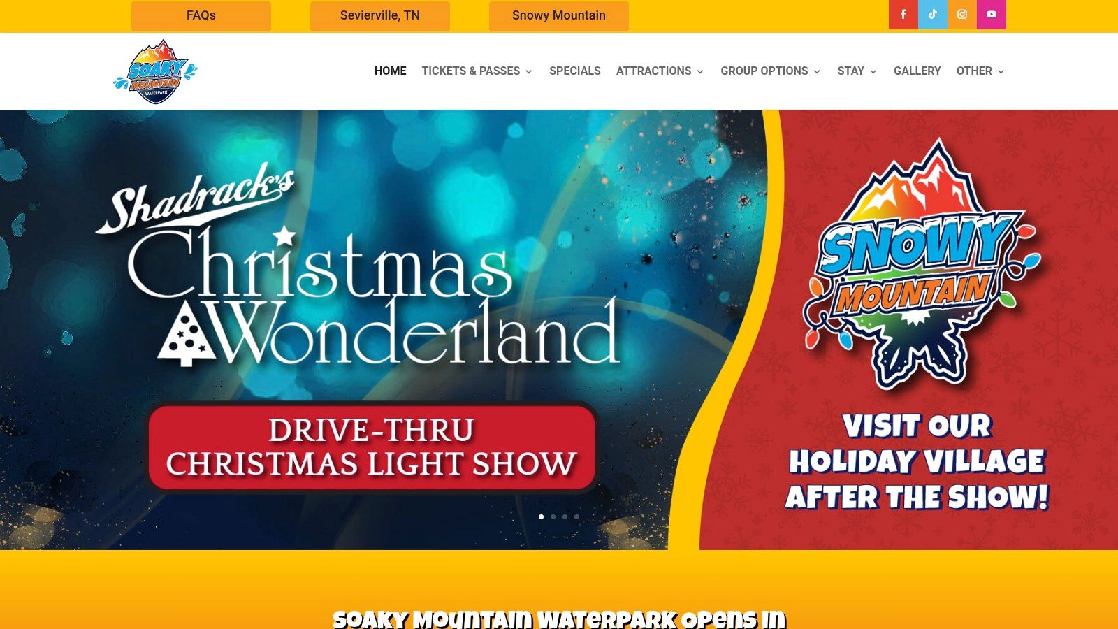 Soaky Mountain Waterpark (official)