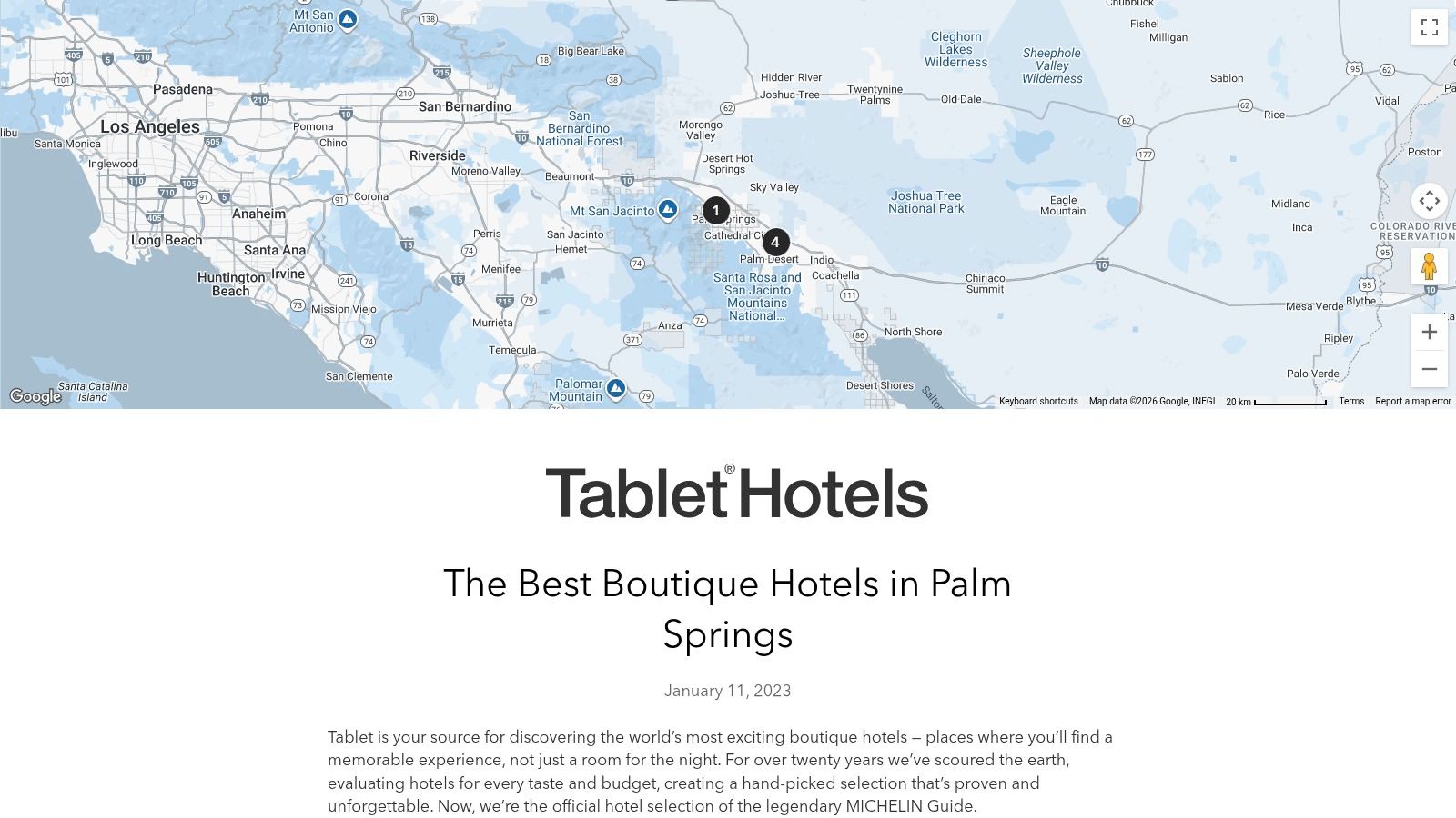 Tablet Hotels (by MICHELIN)