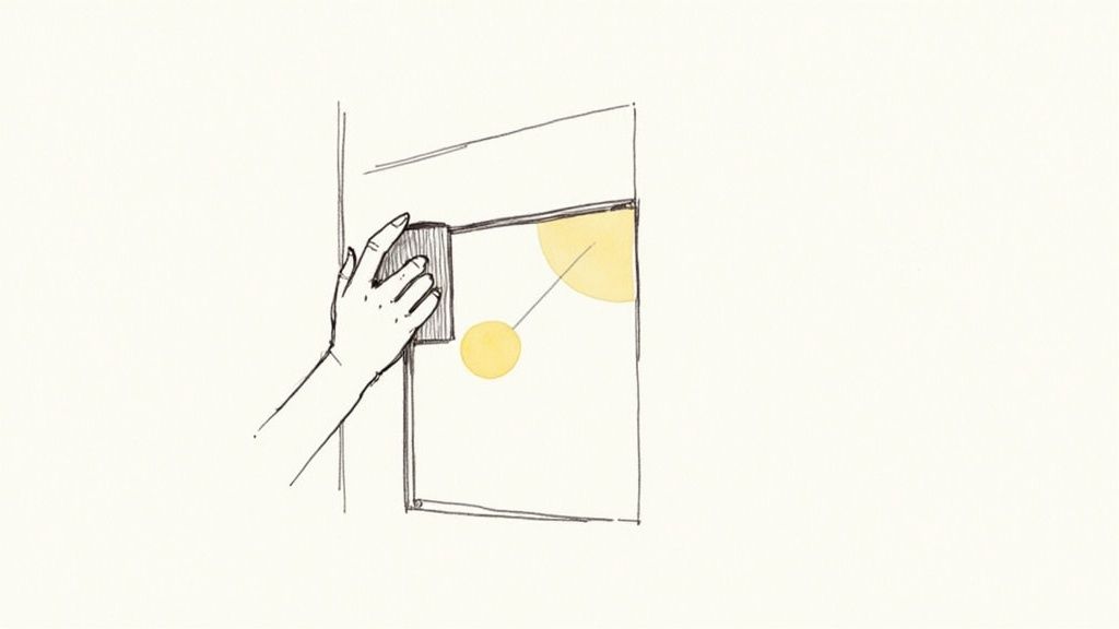 Coffee Filter Window Cleaning
