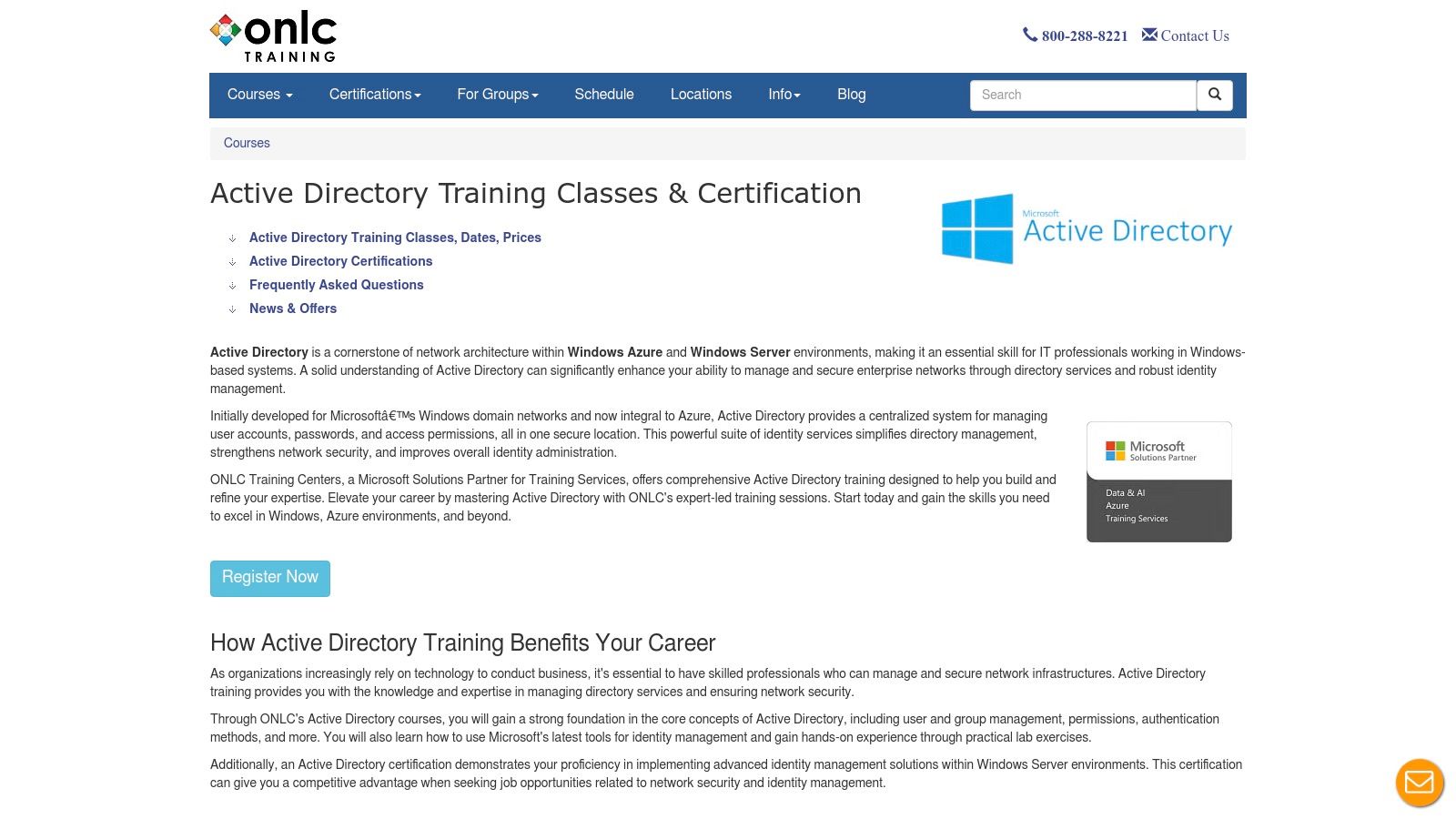 ONLC Training Centers