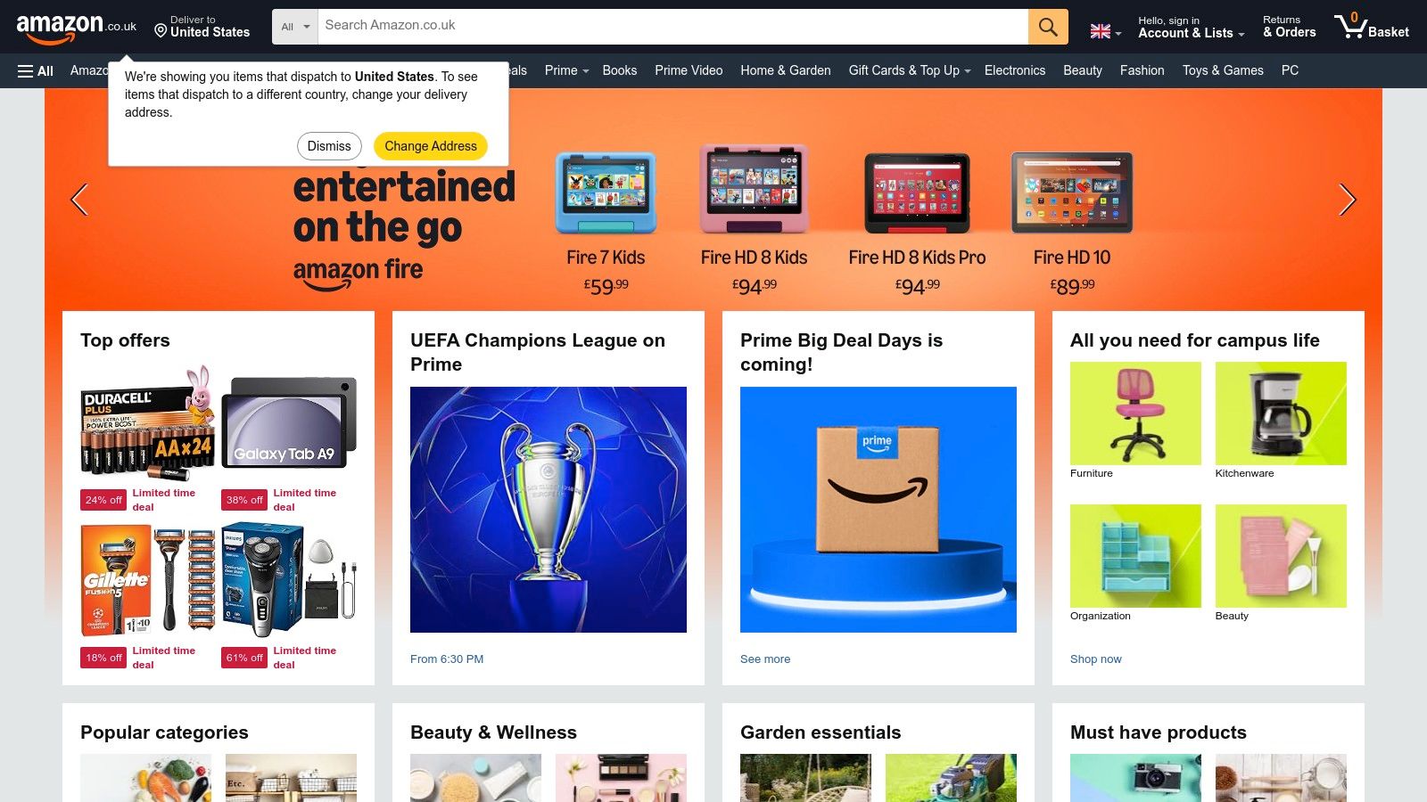Amazon UK