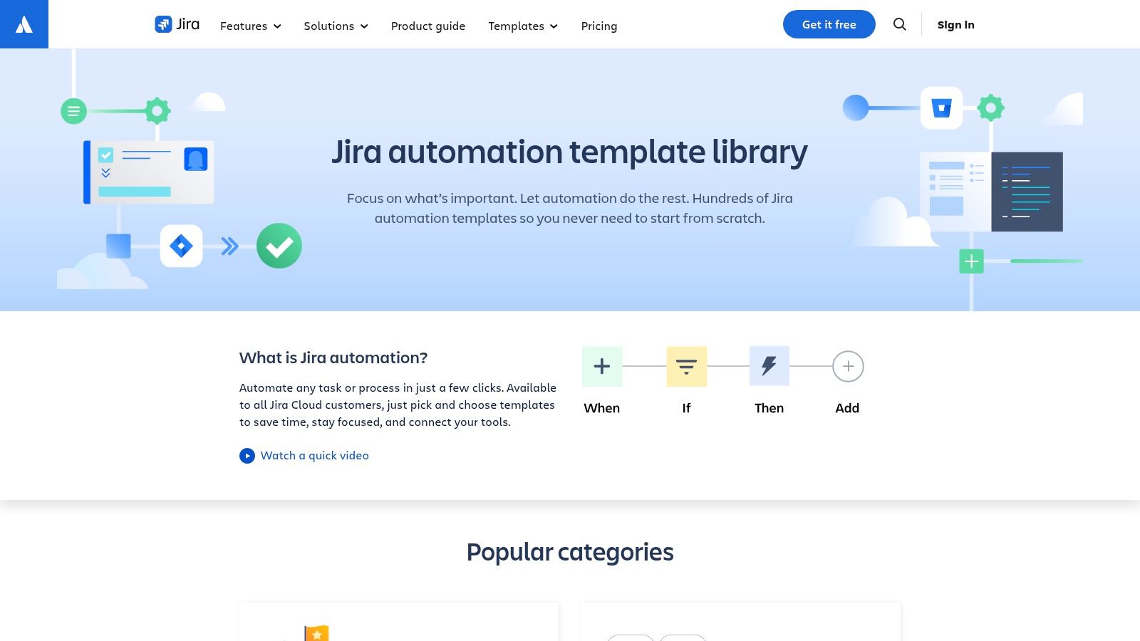 Jira Automation Template Library (Atlassian)