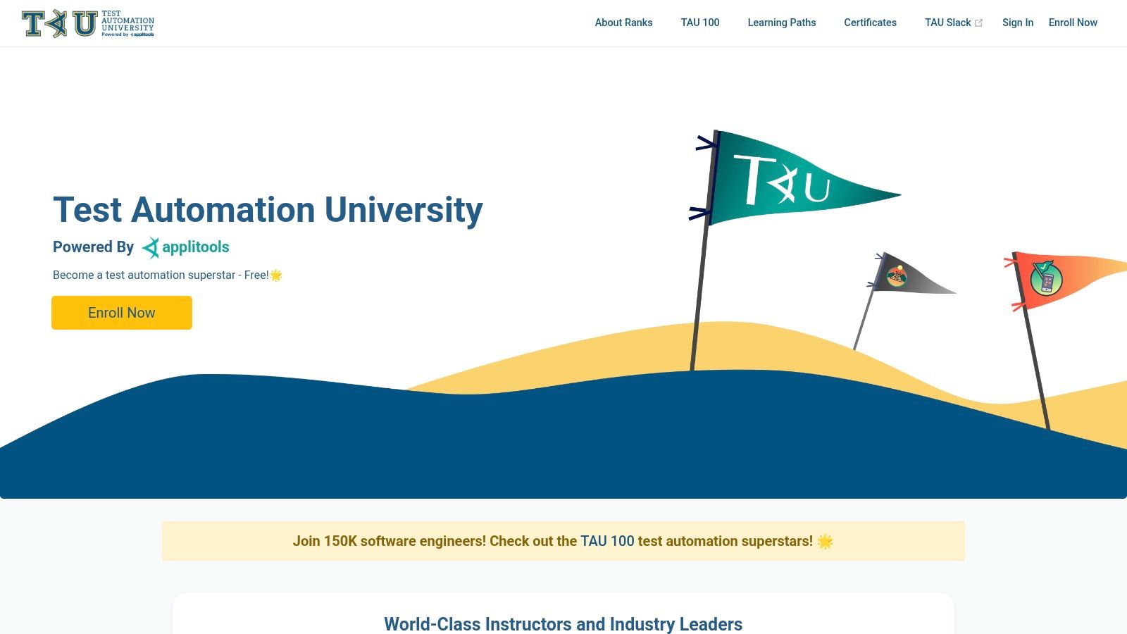 Test Automation University