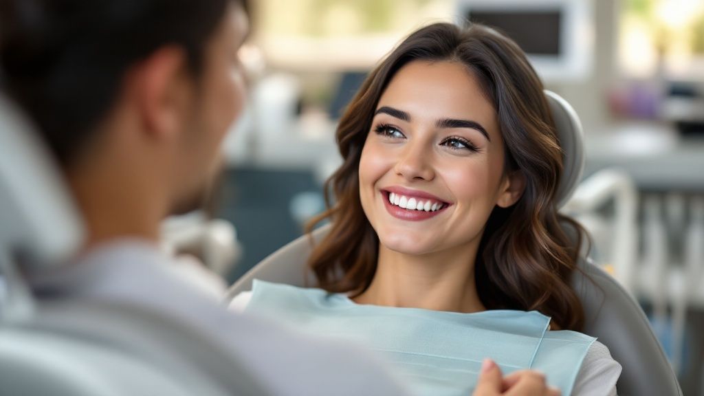 A detailed close-up of a high-quality dental implant, showing its texture and design.