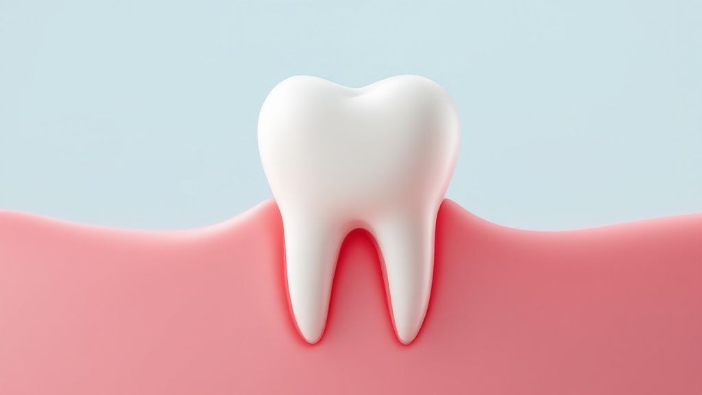 Swelling and Tenderness in Nearby Gums