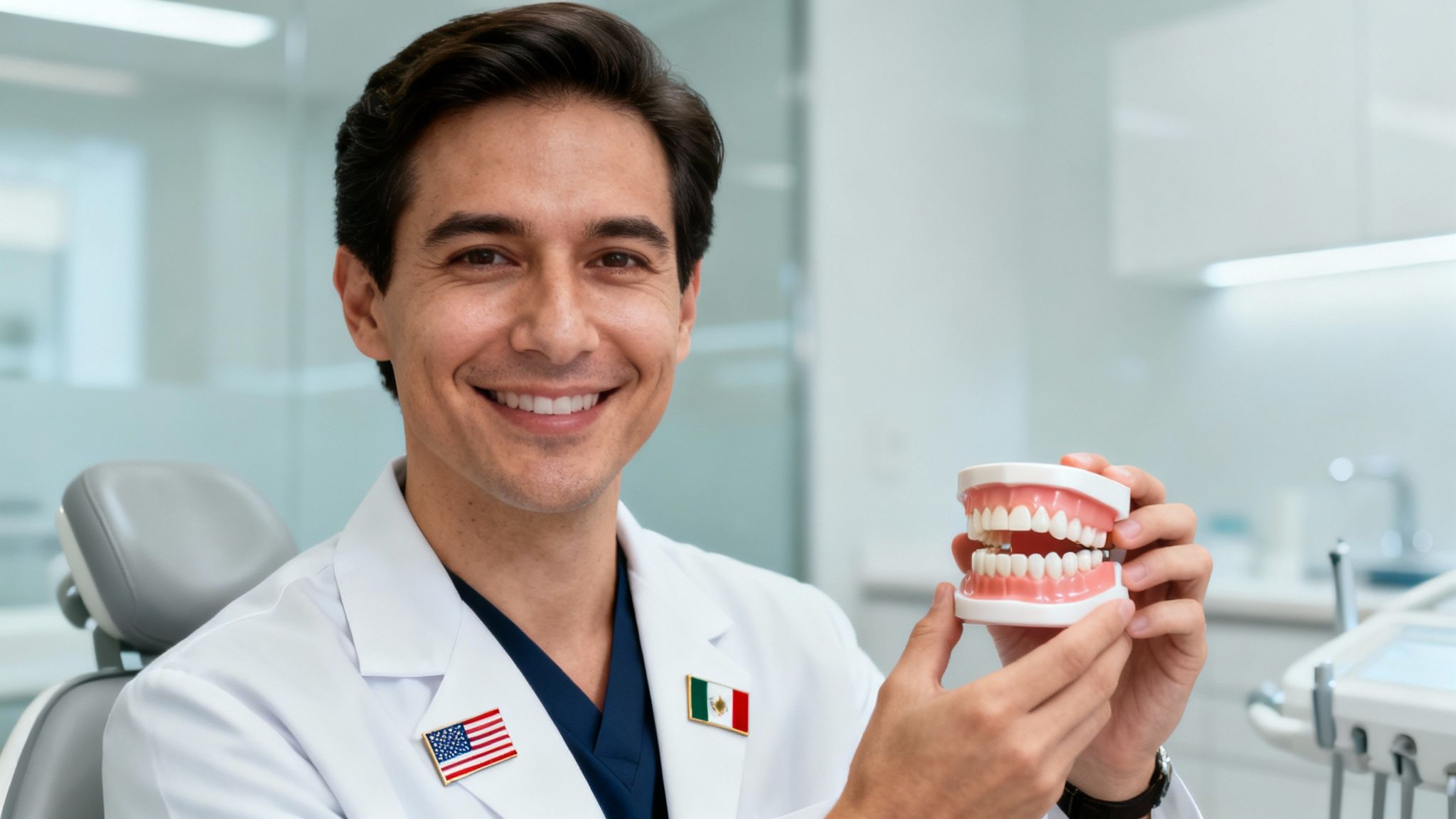 A modern and clean dental operatory room.