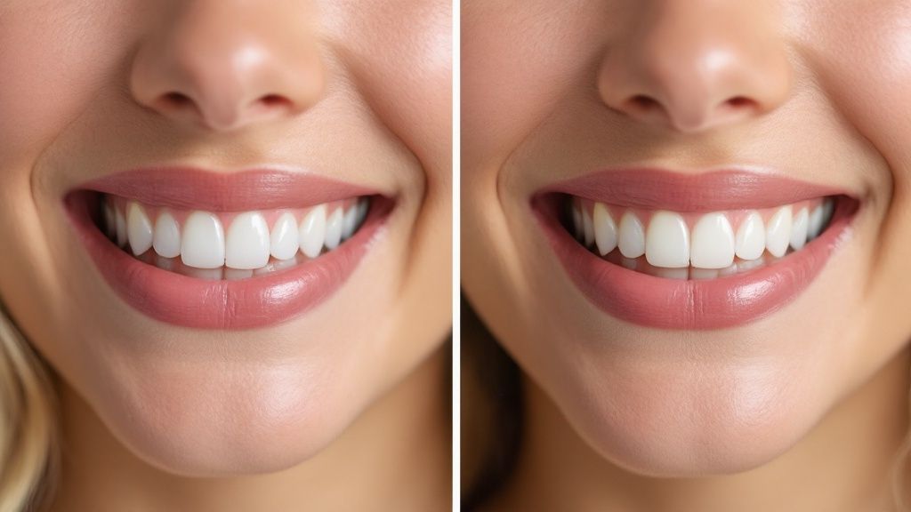 Gap Closure Between Front Teeth