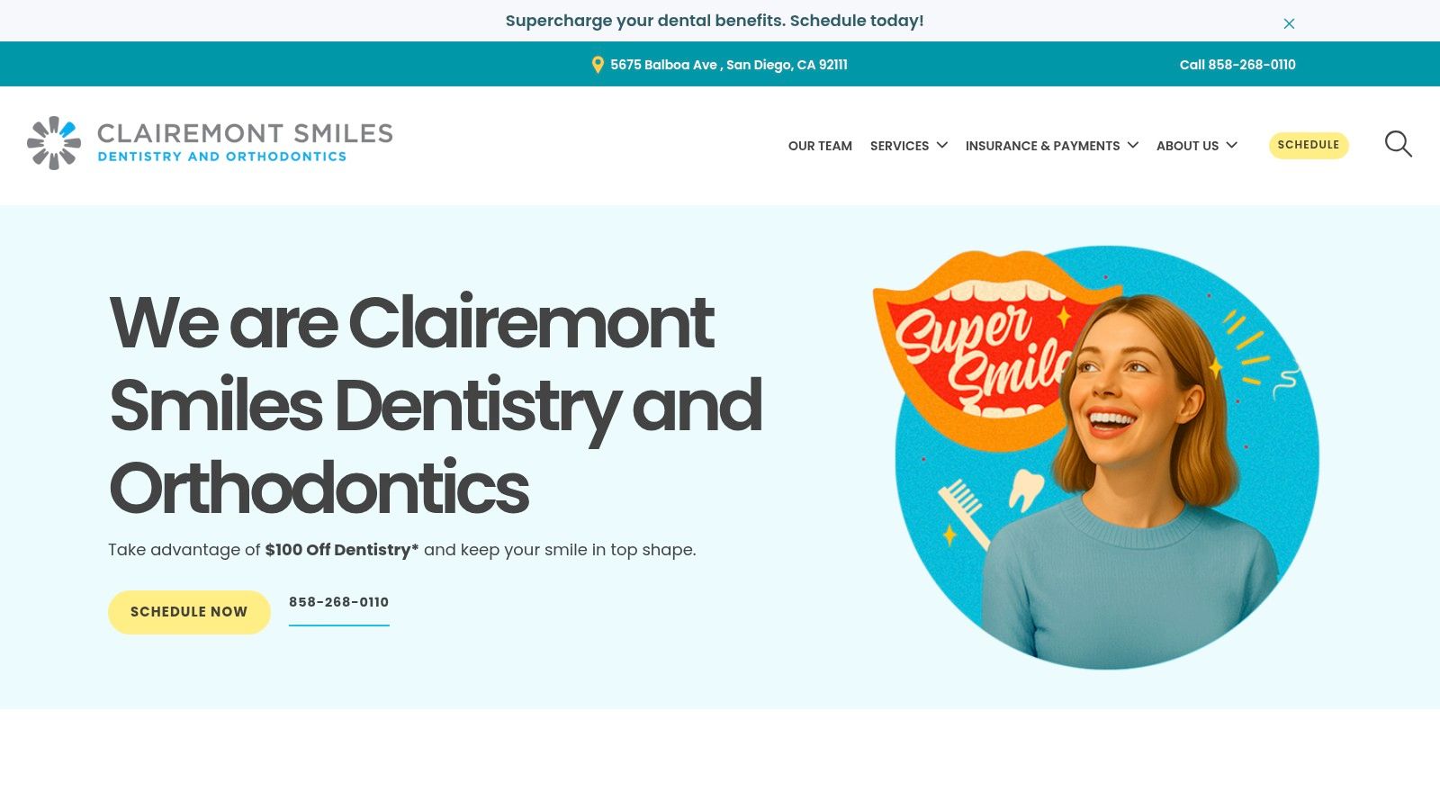 Clairemont Smiles Dentistry & Orthodontics