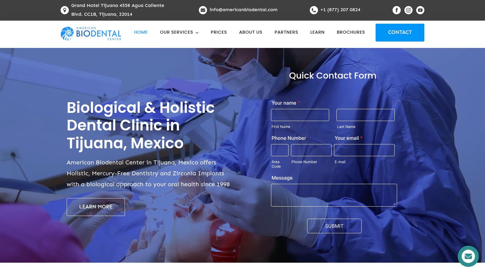 American BioDental Center (Tijuana) – Biological/Holistic Clinic