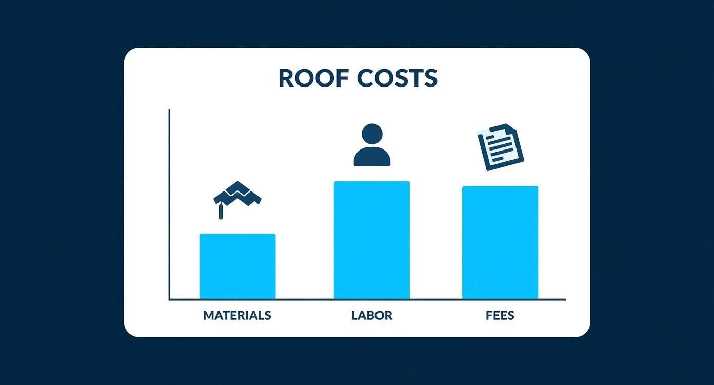 Infographic about new roof