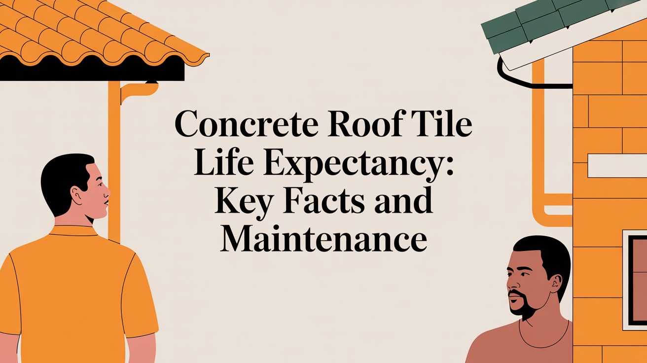 Concrete Roof Tile Life Expectancy: Key Facts and Maintenance