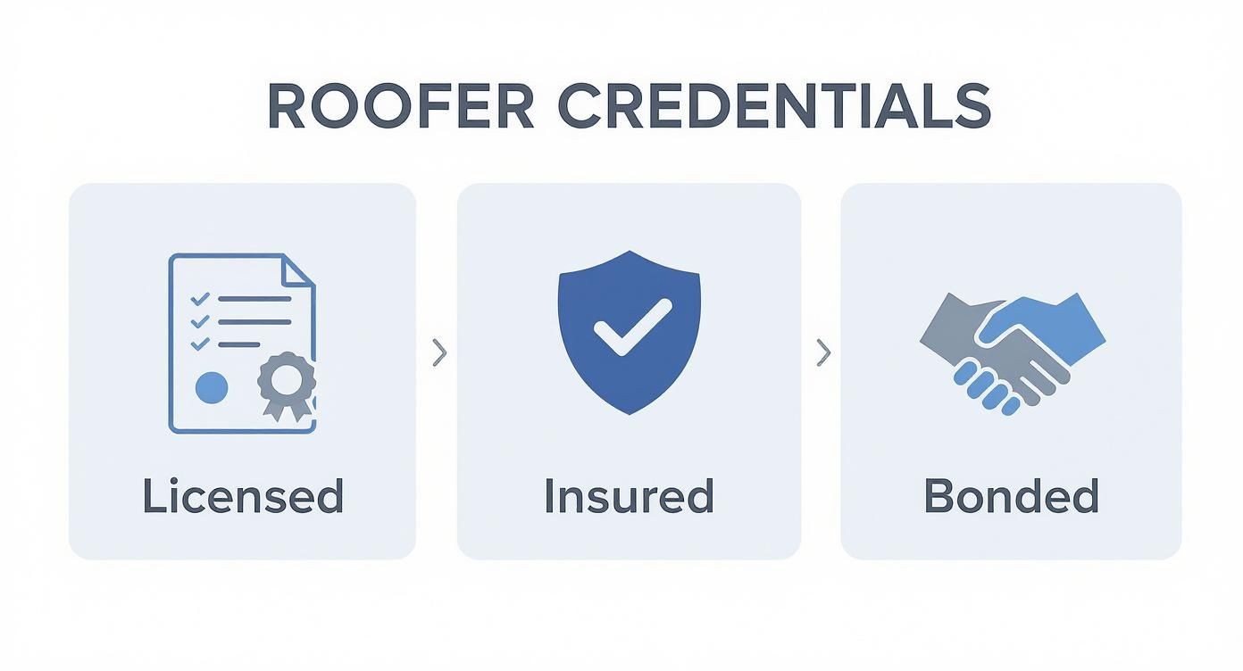 Infographic about top rated roofers near me