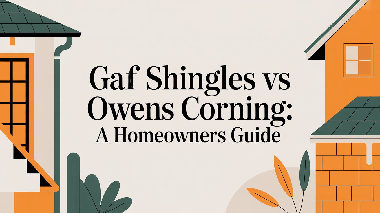 gaf shingles vs owens corning: A Homeowners Guide