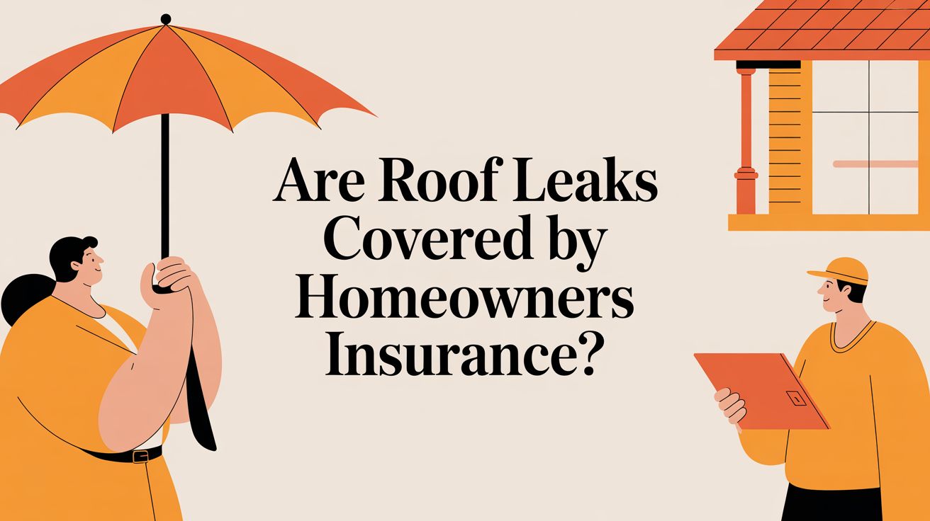 Are Roof Leaks Covered by Homeowners Insurance?
