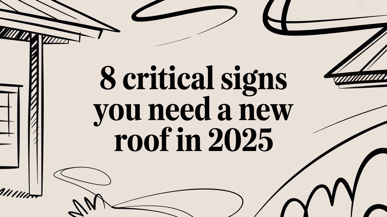 8 Critical Signs You Need a New Roof in 2025