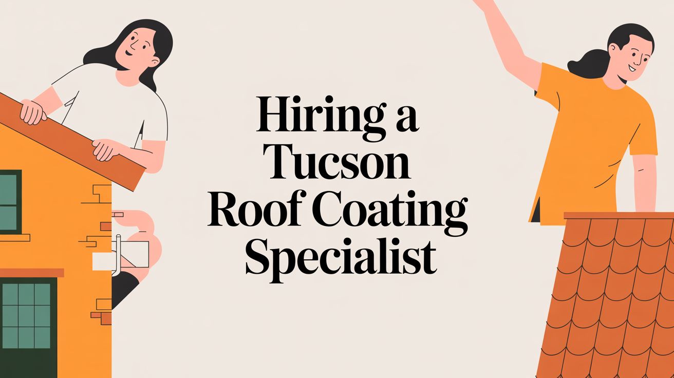 Hiring a Tucson Roof Coating Specialist