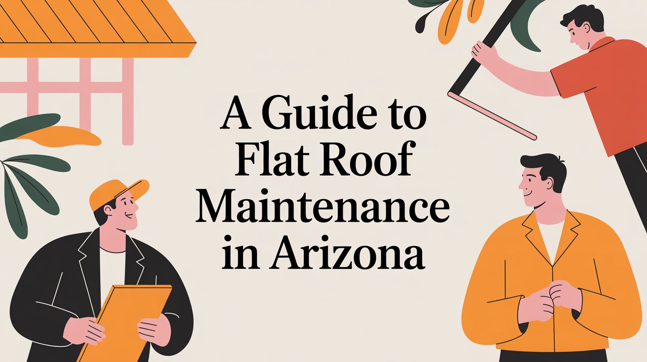 A Guide to Flat Roof Maintenance in Arizona