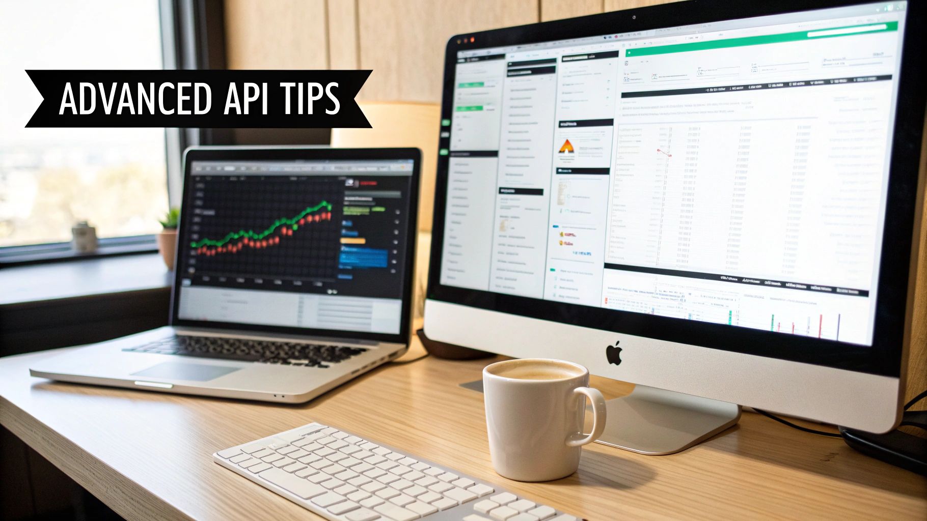 An advanced analytics dashboard showing complex charts and graphs, representing sophisticated data visualization from the LinkedIn Analytics API.