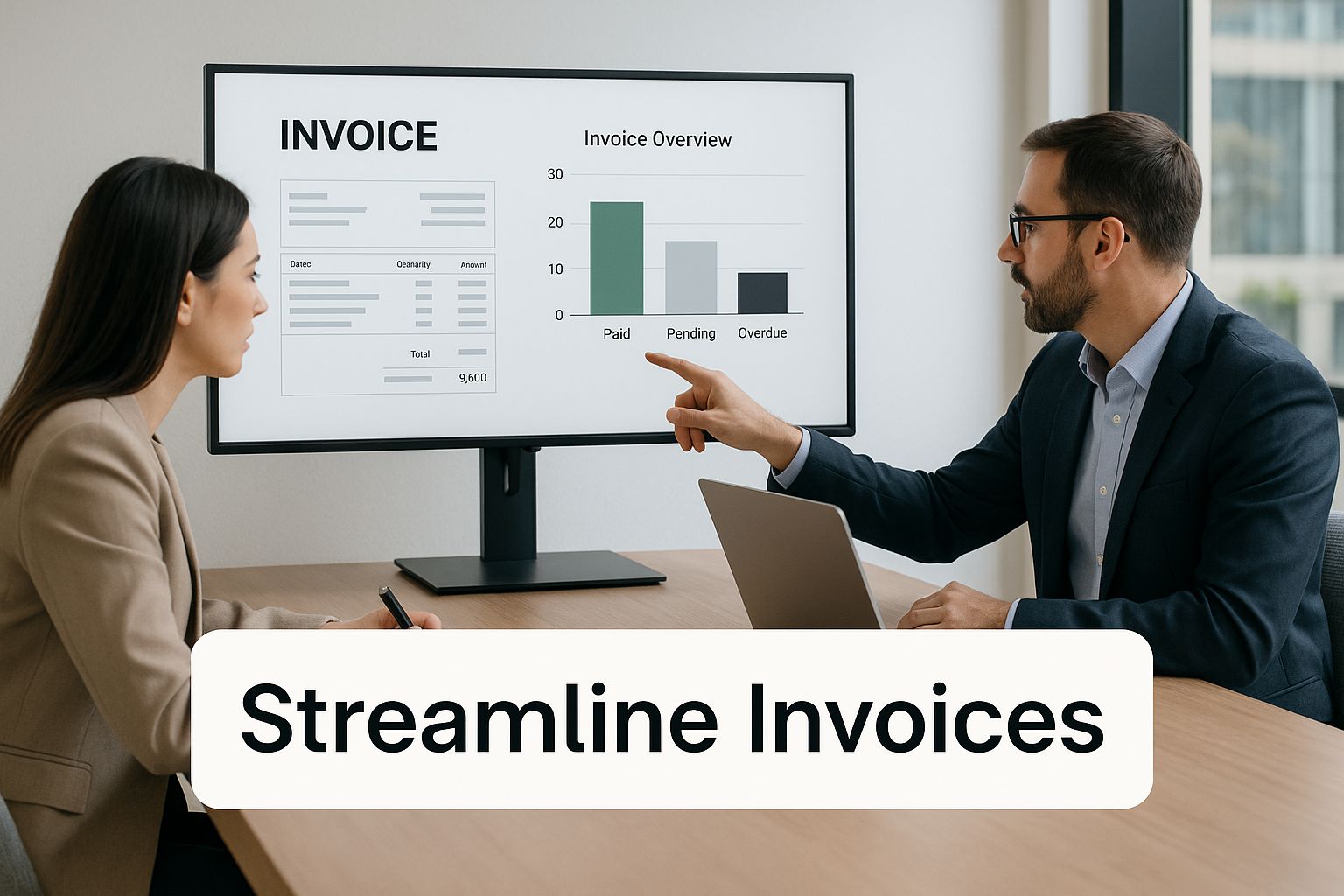 Infographic about invoice processing automation