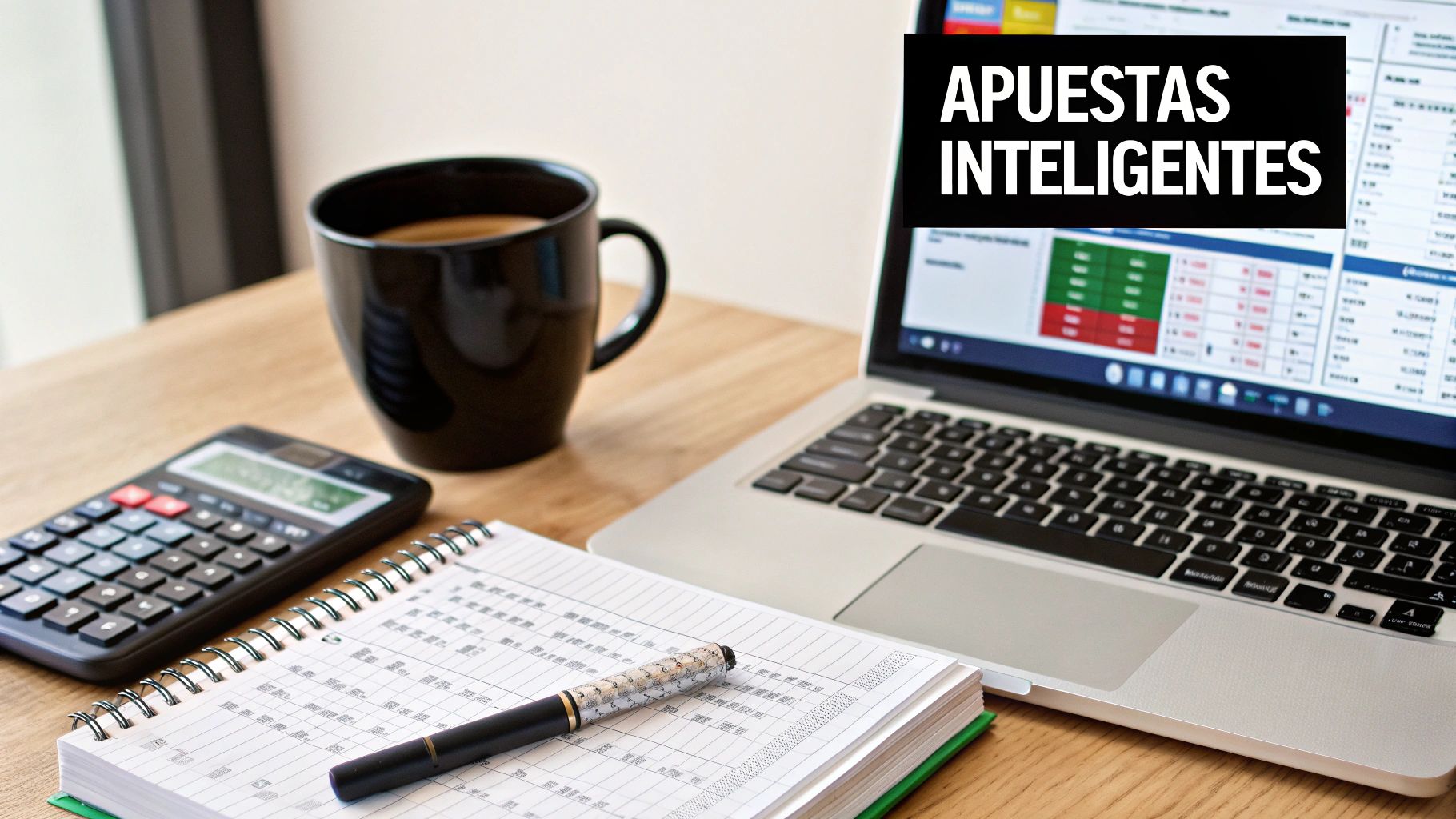 Una persona analizando gráficos de apuestas en un portátil