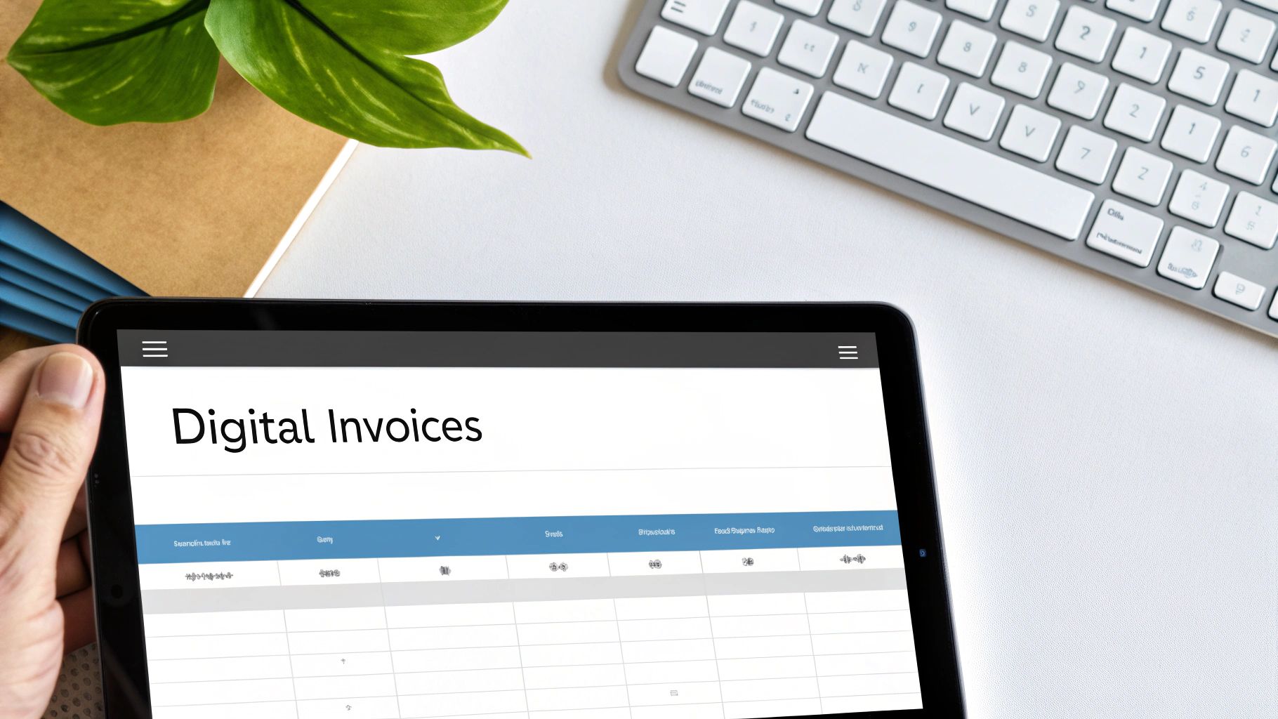 Enable Electronic Invoice Receipt and Processing