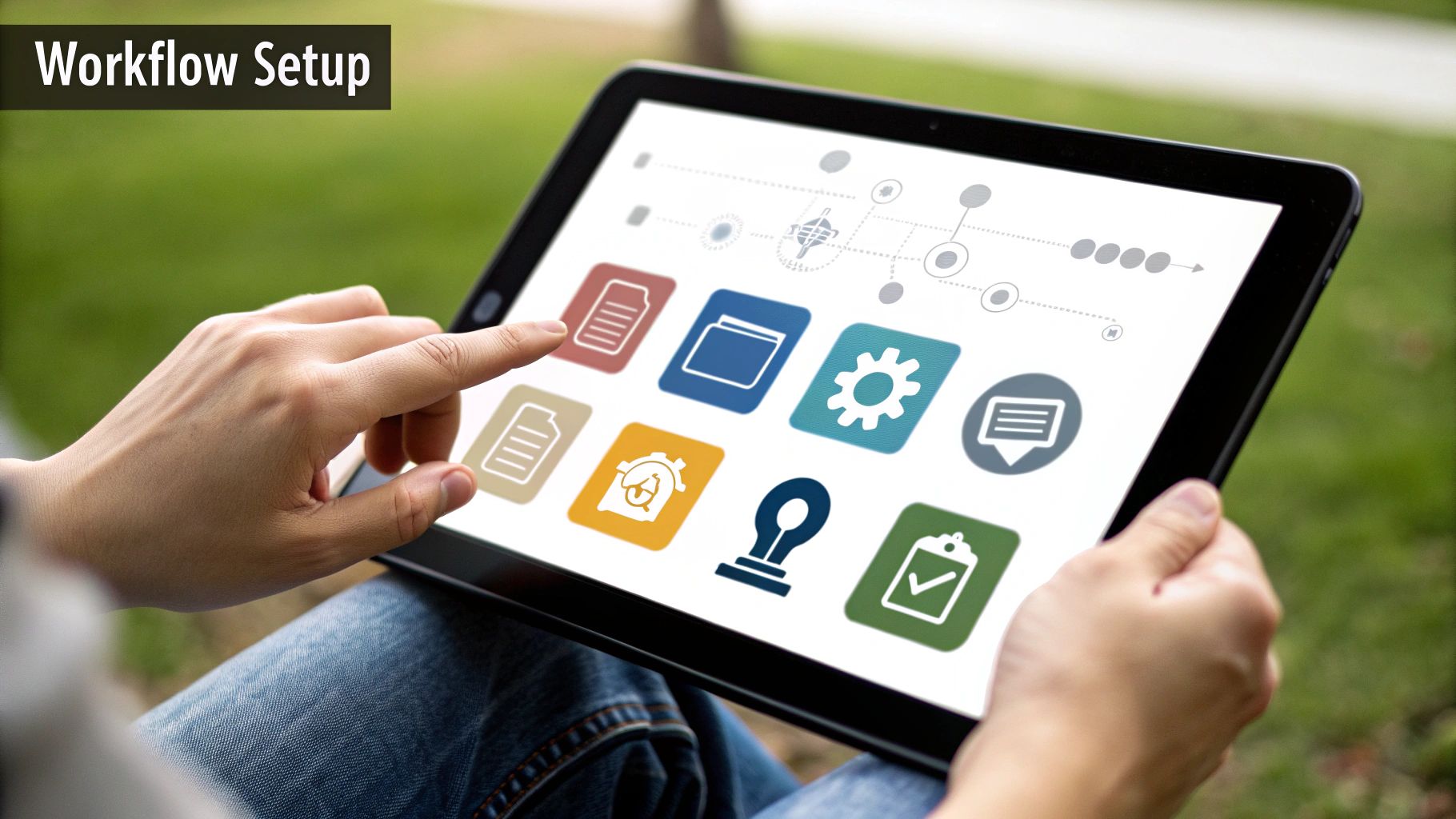 Setting up automated social media posting