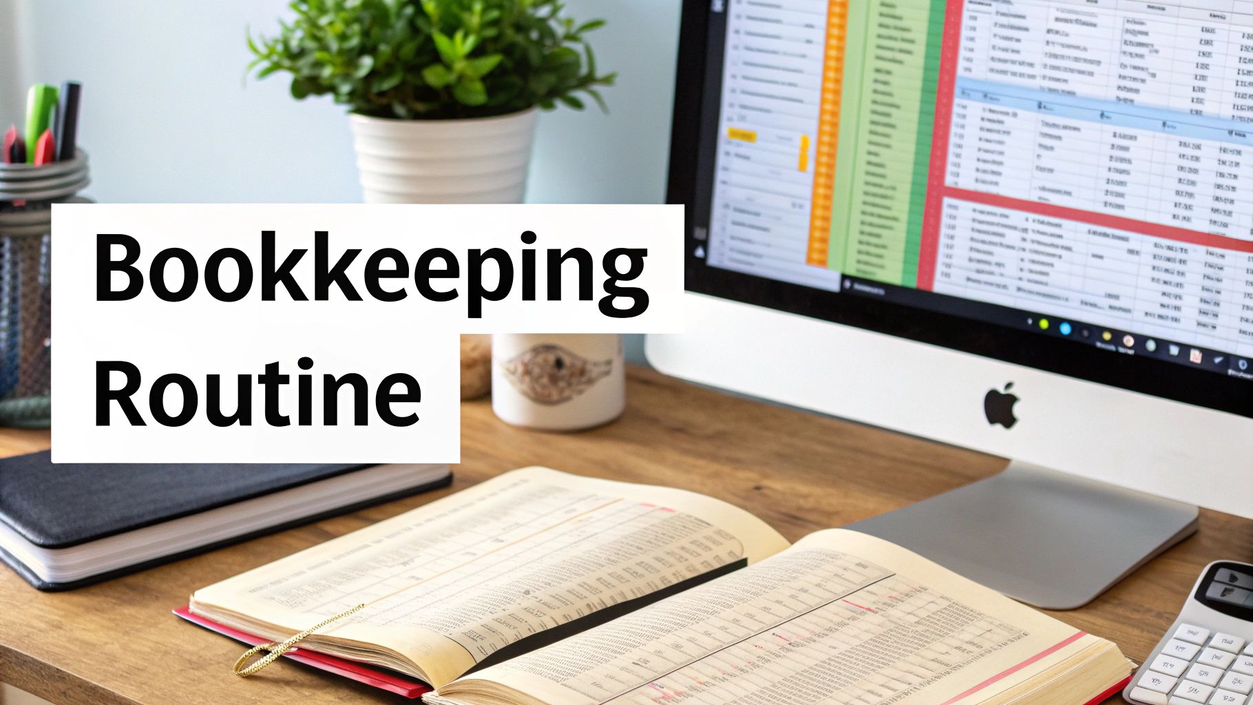Establish Consistent Bookkeeping Routines