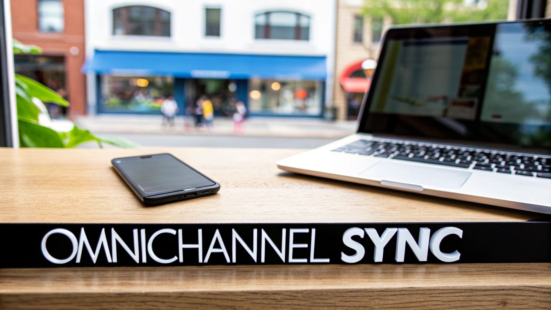 A diagram illustrating the concept of omnichannel marketing, with the customer at the center surrounded by various touchpoints like social media, email, mobile, and in-store experiences, all interconnected to show a seamless flow of information.