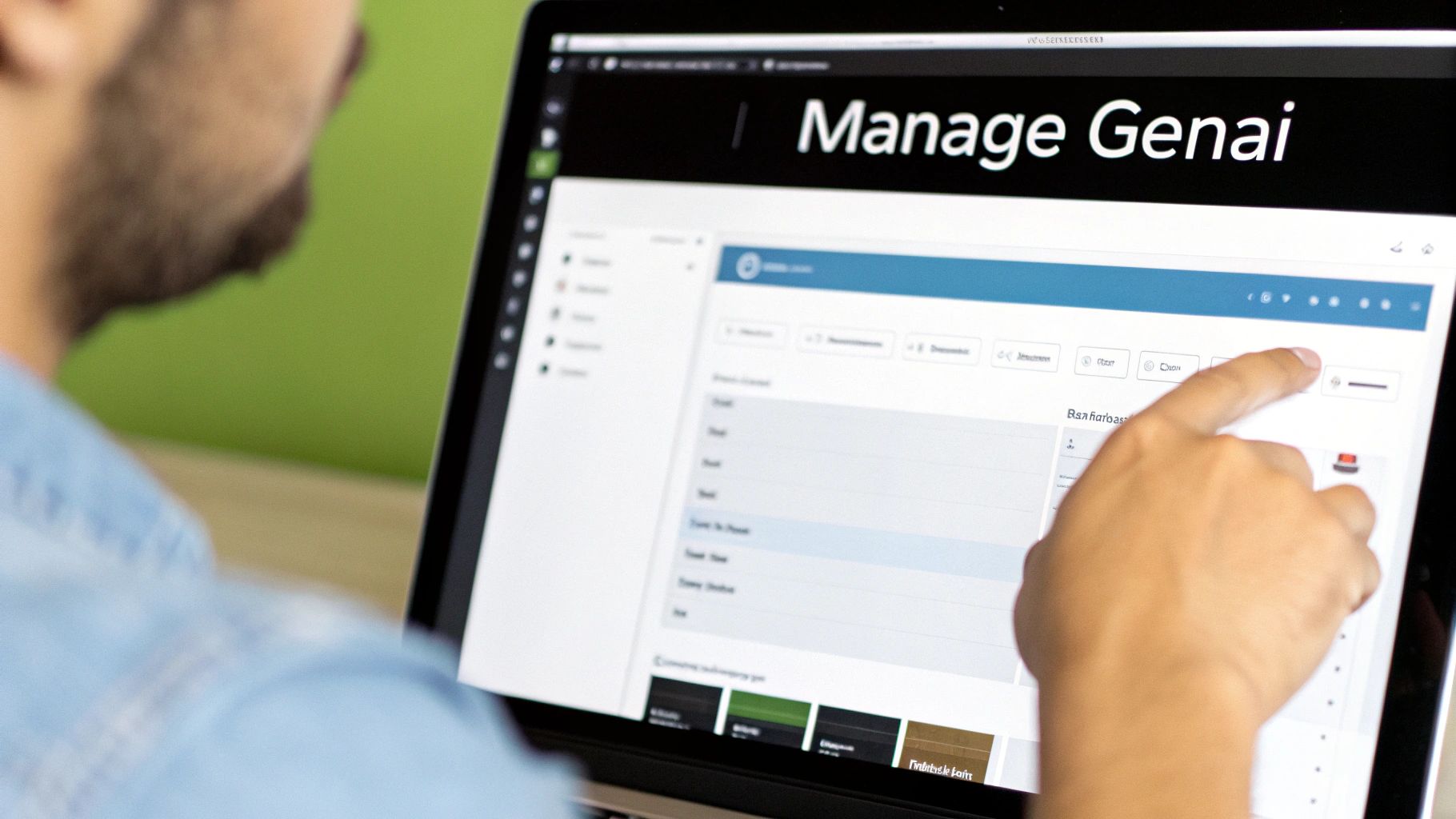 A visual guide to Pinterest's new GenAI settings page on a mobile device